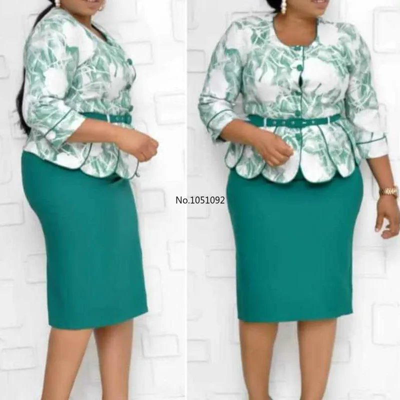 Комплект из 2 предметов африканская одежда 2020 Африканский Дашики новый модный