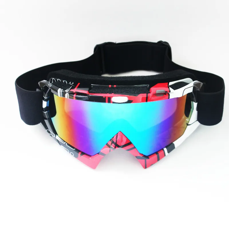 

Brand Goggles Dirt Bike ATV Cross Riding Ski Fox Motocross Glasses Motor for Motorcycle UV Ski Snowboard Goggles Clear Lens