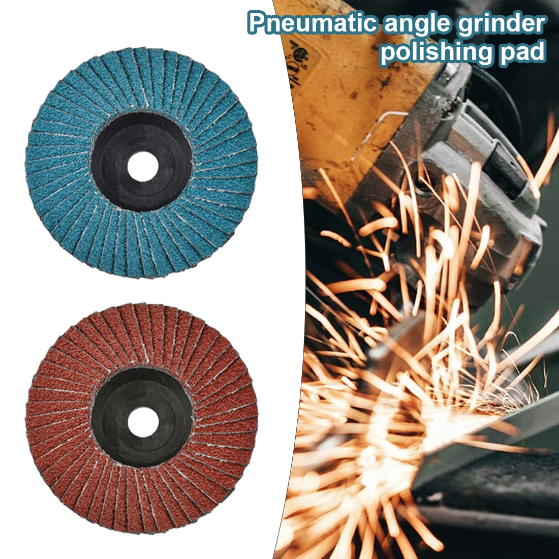 

HOT SALE 1-3pcs Flat Flap Discs 75mm 3 Inch Sanding Discs 80 Grit Grinding Wheels Blades Wood Cutting For Angle Grinder