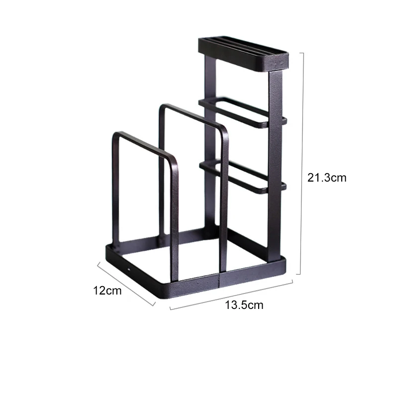 Meltset металлический Ножи блок держатель разделочной доски инструменты органайзер