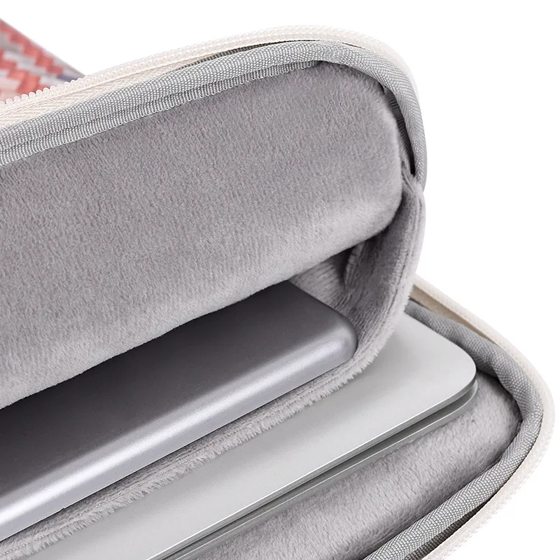 PU Leather Weave Brand Laptop Bag 12" 13" 14" 15 15.6" 13.3" 15.4 inch Sleeve Case For Macbook Air Pro Compute PC DropShip CA01 |