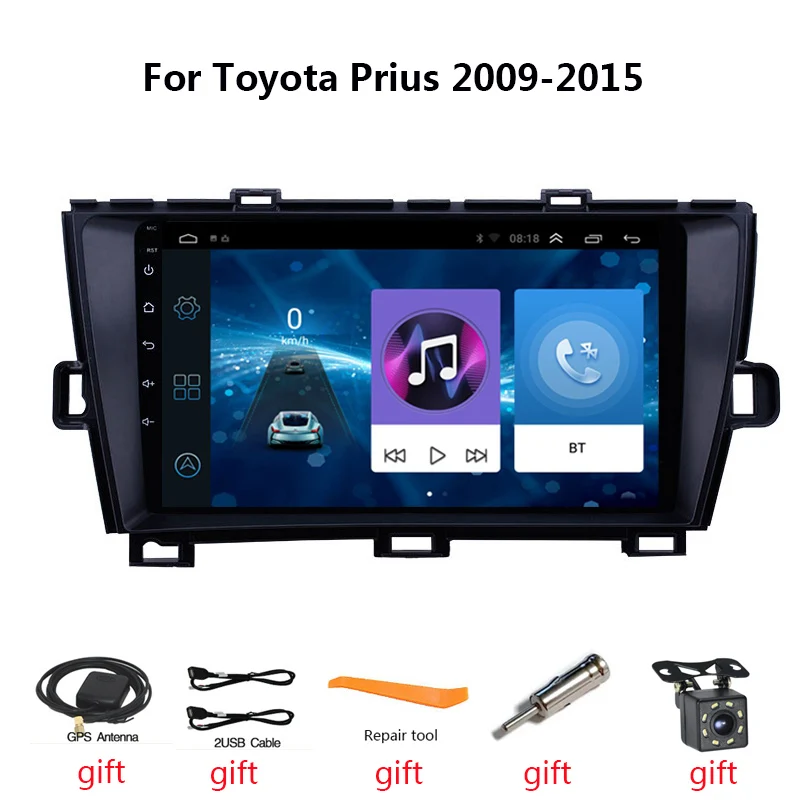 

Автомагнитола на Android 10,0, мультимедийный проигрыватель 2 Din для Toyota Prius V Plus Alpha LHD RHD 2012 2013 2014 2015