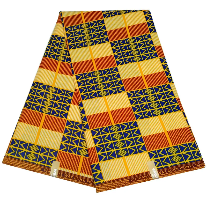 2020 3 ярдов Высокое качество полиэстер воск Анкара ткань Африканская оптовая