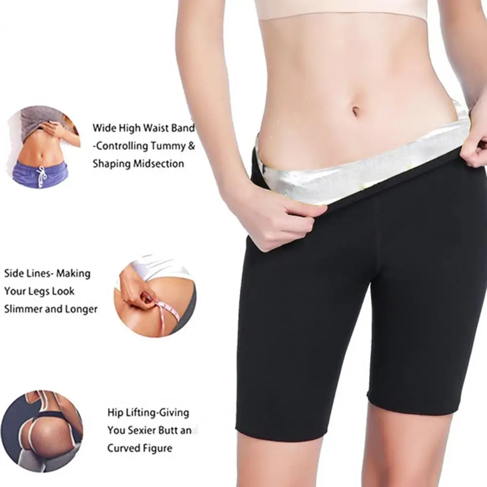 

HOT SALES！！！Women High Waist Sweat Pants Fitness Sports Yoga Body Shaper Slimming Legging
