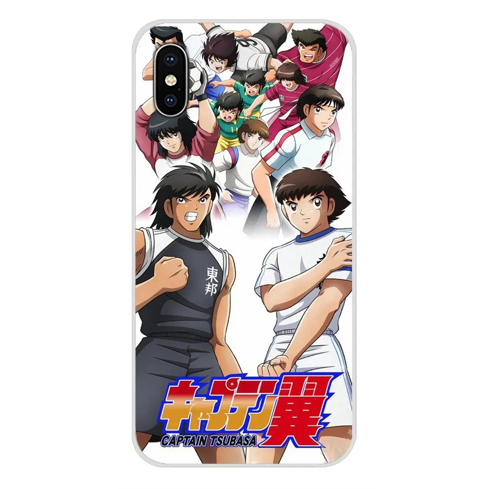 For LG G3 G4 Mini G5 G6 G7 Q6 Q7 Q8 Q9 V10 V20 V30 X Power 2 3 K10 K4 K8 2017 Tsubasa Ozora Genzo Football Soft Transparent Case | Мобильные