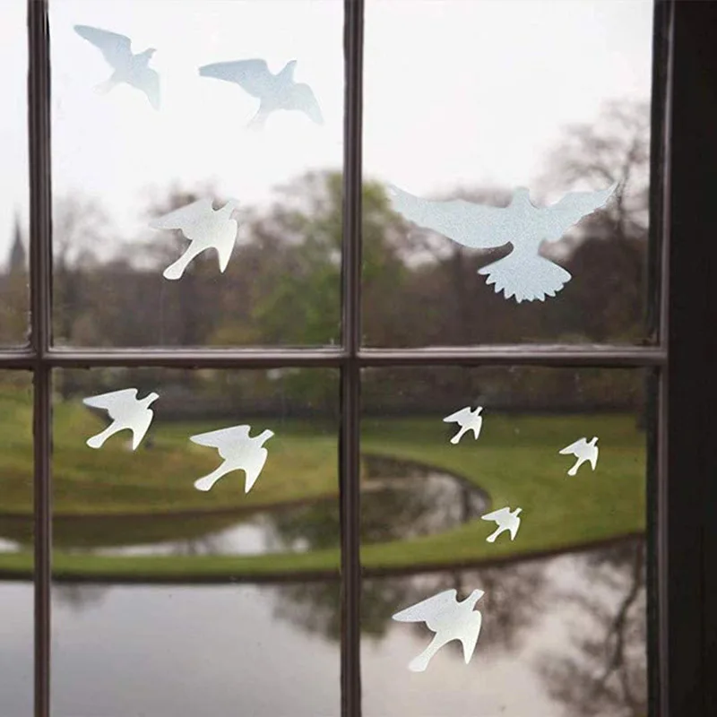 26 штук птицы защитные наклейки птица анти столкновения окна оповещения сделай