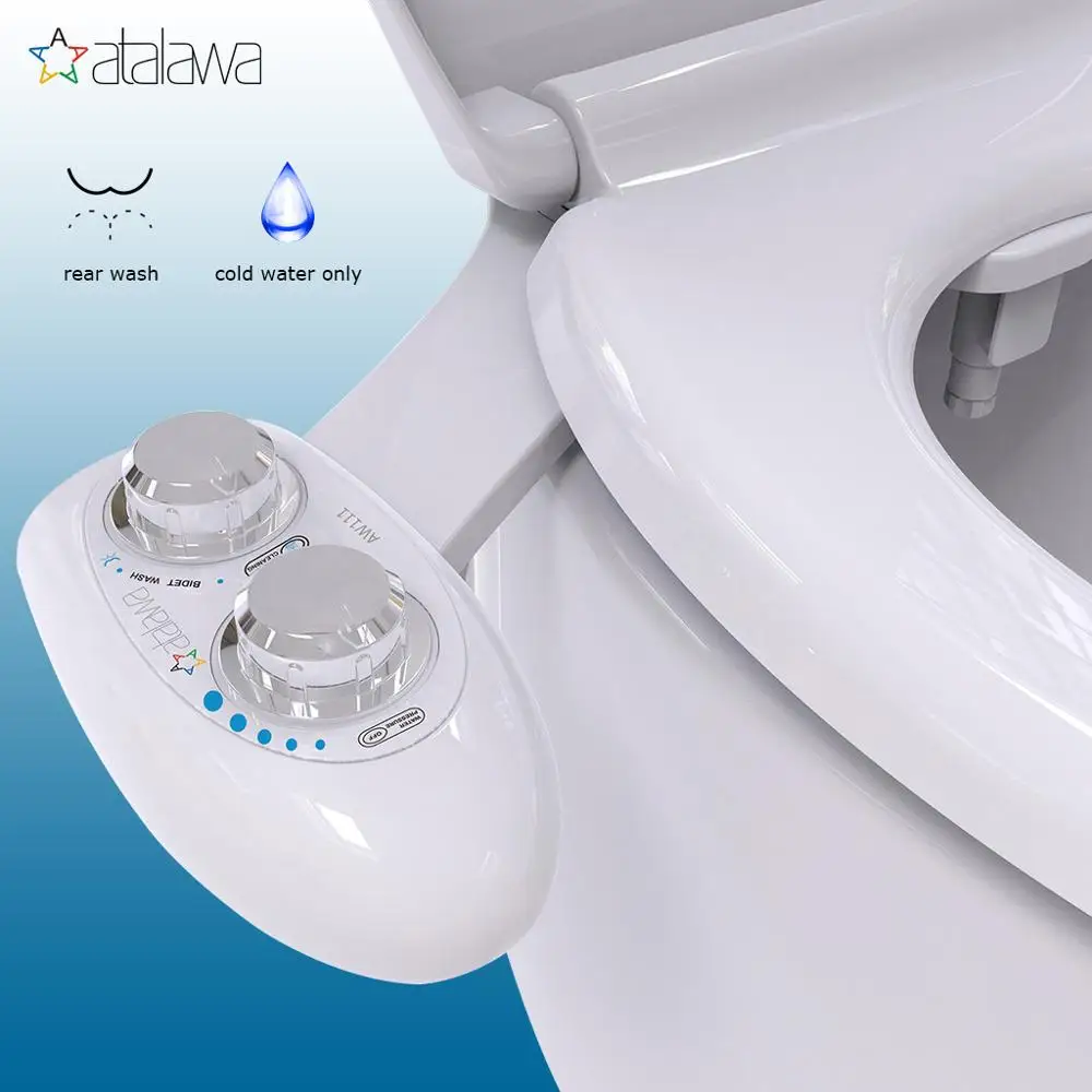 Биде Atalawa AW111 неэлектрическое биде сиденье для унитаза одиночная самоочищающаяся