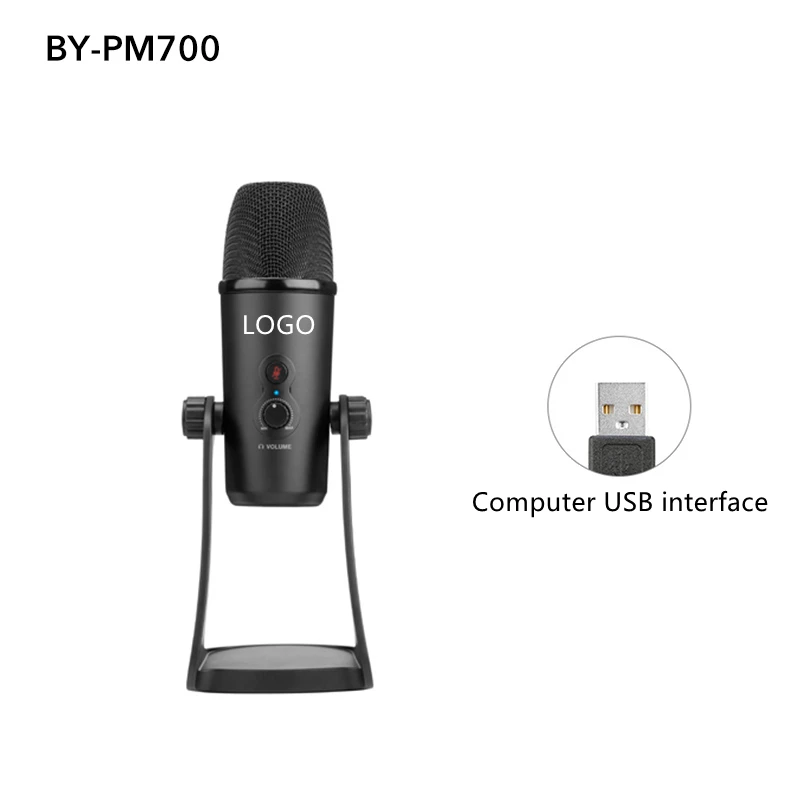 

Производитель-pm700, конденсаторный микрофон, компьютер, микрофон для прямой трансляции