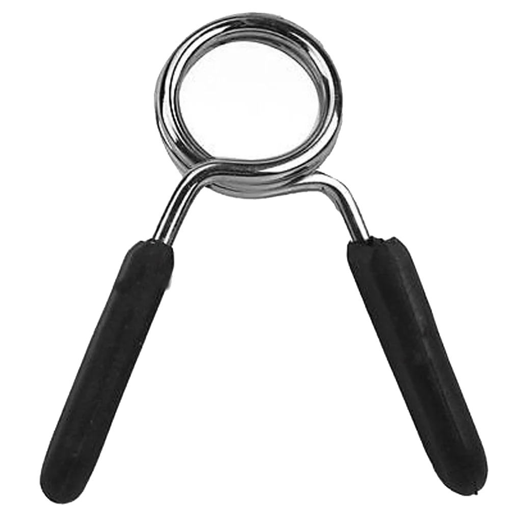 1 пара 25 мм Вес бар для спортзала замок гантелей стандартная штанга пружинный