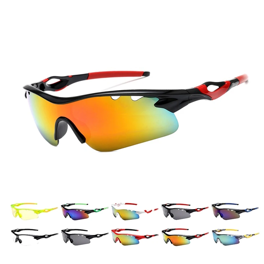 Мужские солнцезащитные очки UV400 для велоспорта уличные спортивные с защитой от
