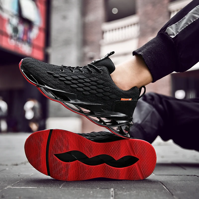 

New Cushioning Men Sneakers Hollow Soles Running Shoes for Men Adult Sports Shoes Outdoor Athletic Training Jogging Shoes