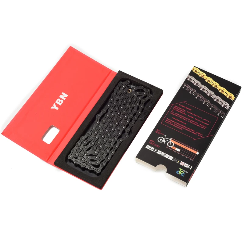 Цепь велосипедная YBN полый велосипедный шоссейный велосипед с 11 скоростями 110 л