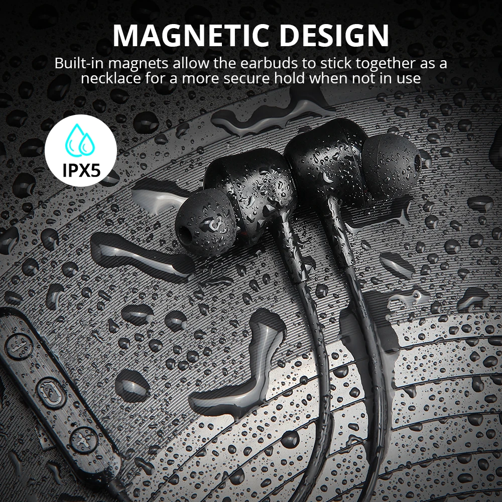 Langsdom L17 Bluetooth наушники для ушей беспроводные магнитные вкладыши с микрофоном