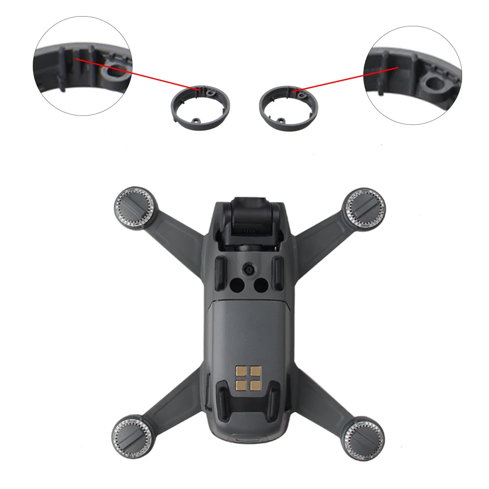 4 светодиодный т. затеняющие светодиодные лампы для дрона DJI Spark | Электроника