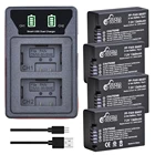 Pickle Power DMW-BMB9 DMW-BMB9E аккумулятор + светодиодный встроенный USB двойное зарядное устройство для Panasonic фз45 FZ47 FZ48 FZ60 FZ62 FZ70