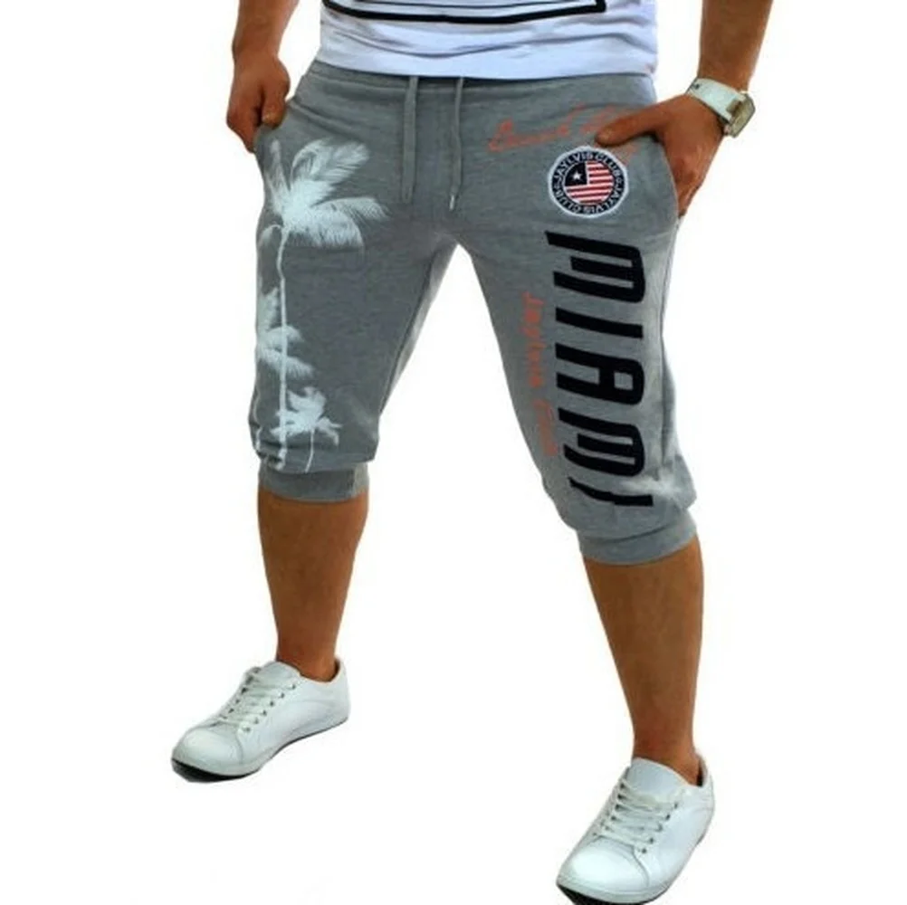 

Zogaa 2020 Fashion Men's Casual Harem Pants City Straight Summer Mens Five-pants Sports Hip-hop Trend Printing Loose Shorts