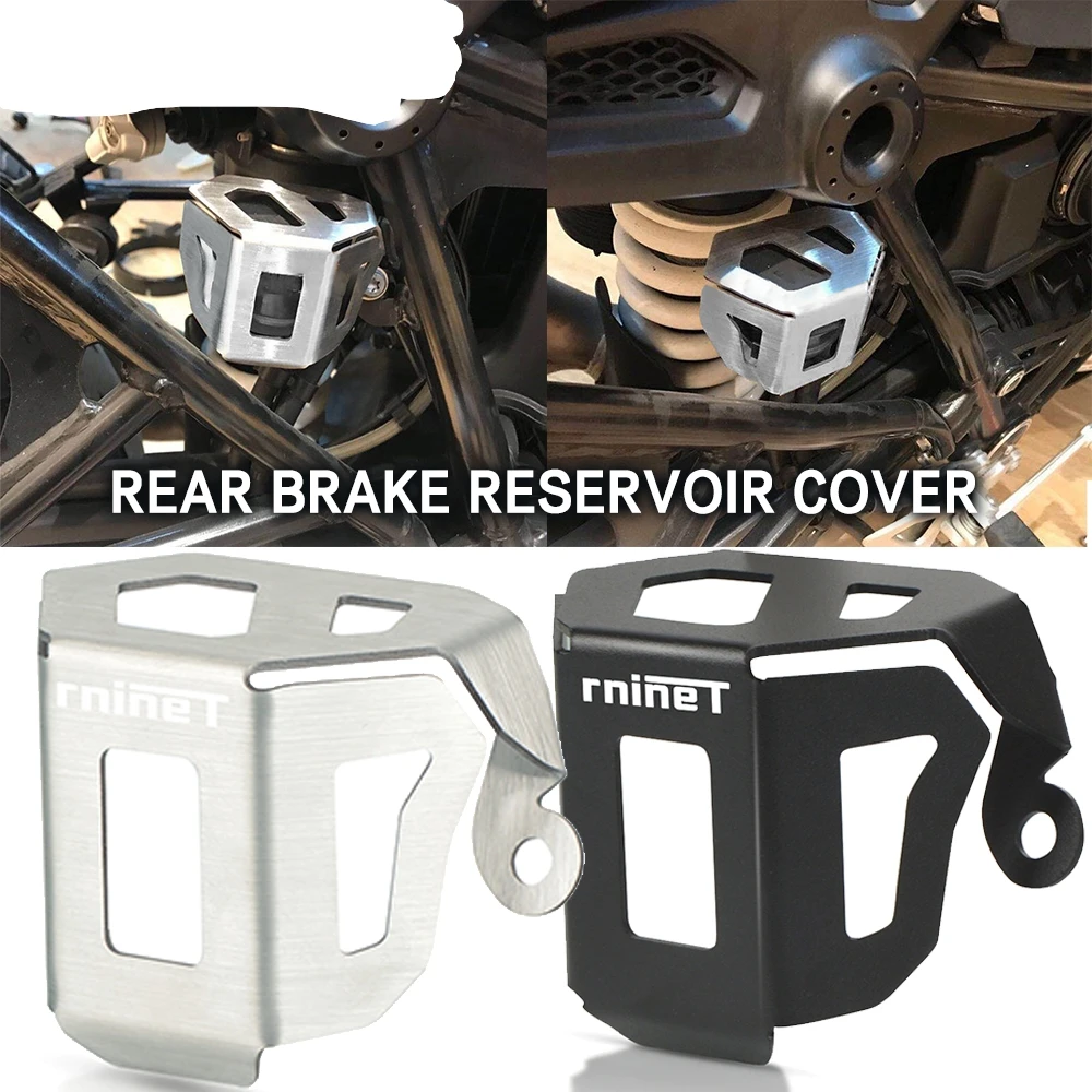 

For BMW RnineT 2014-2017 Rnine T Scrambler R nine T Racer R nineT Urban G/S CNC Rear Brake Fluid Reservoir Guard Cover Protector