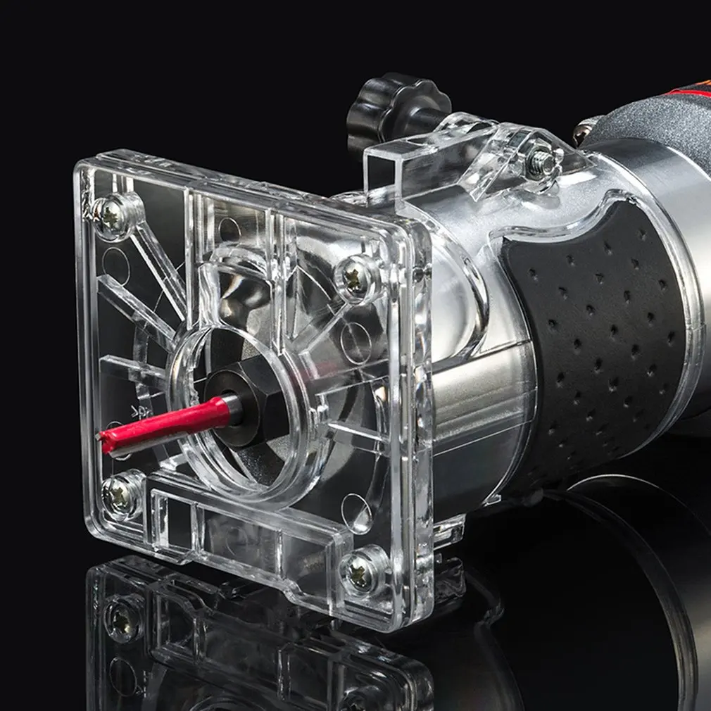 

Multi-Function Woodworking Electric Trimmer Cutter Wood Milling Engraving Slotting Trimming Machine Router