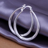 fashion glossy big circle geometric hoop earrings for women jewelry accessories party gift bohemian statement earrings