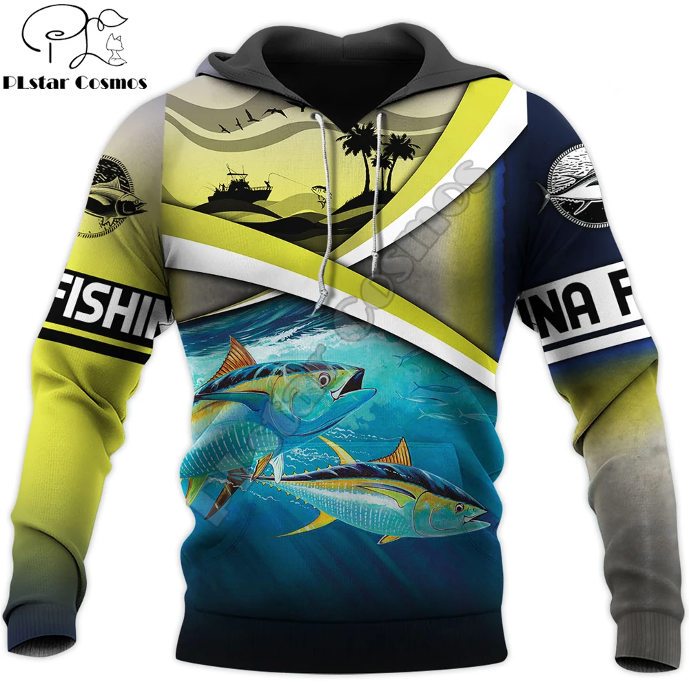 Мужская толстовка с капюшоном Marlin Fishing уличная одежда в стиле Харадзюку С 3D