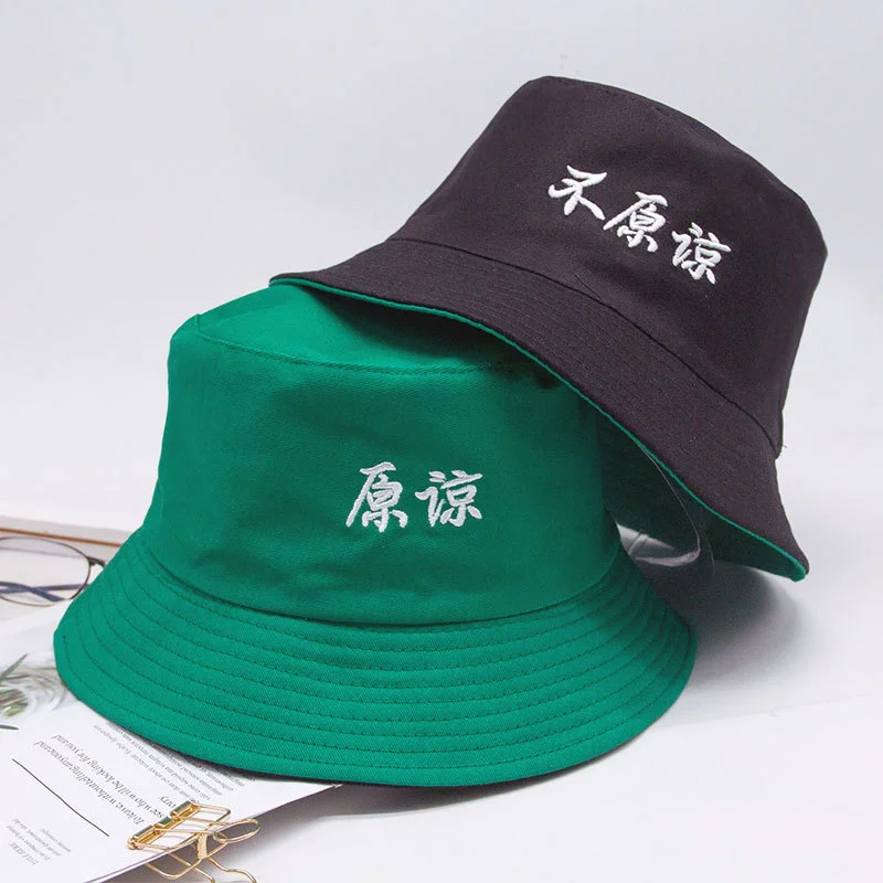 

Two Side Bucket Hat Unisex Women Men Fashion Bob Caps Hip Hop Summer Caps Fisherman Hat