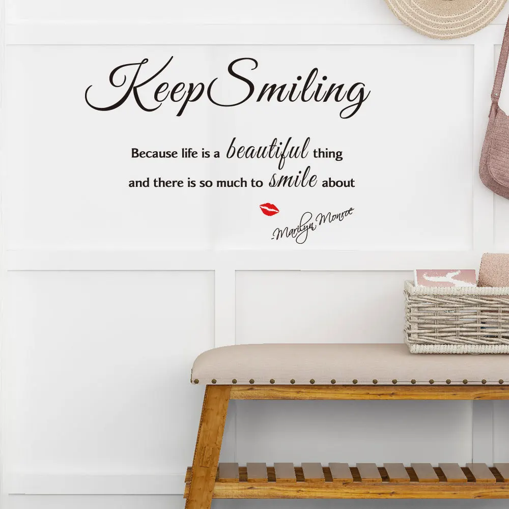 Бесплатная доставка съемные водонепроницаемые настенные наклейки для спальни