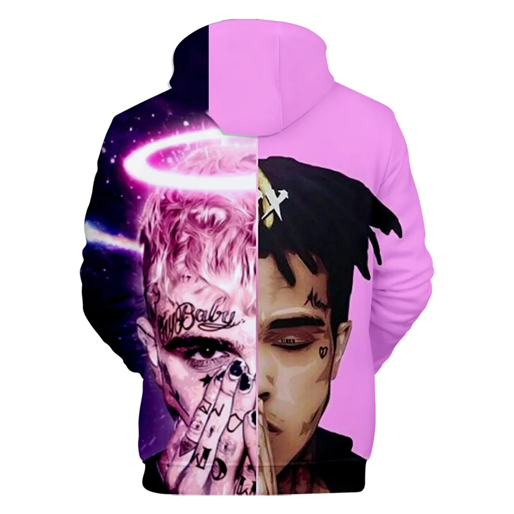 Стиль печати рапер Xxxtentacion толстовки для мужчин/wo мужчин известный бренд модные мужские толстовки Крутая толстовка Xxxtentacion одежда