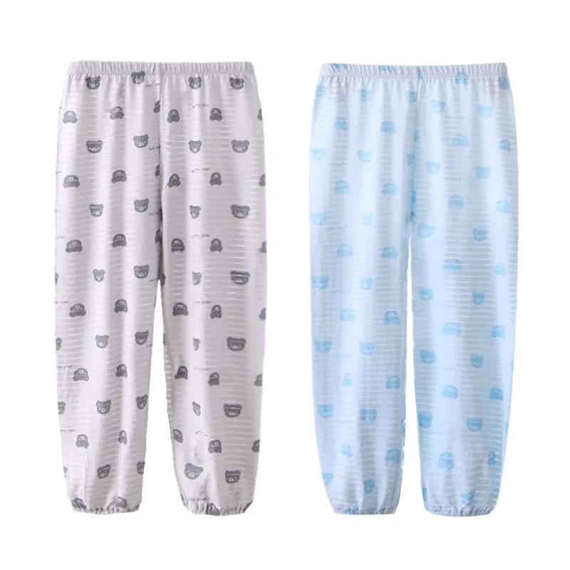 Спортивные штаны для мальчиков 2 шт. детские летние брюки от комаров дышащие