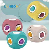 1pcs box finger tip gyro stress relief spinner fidget toy push bubble sensary magic decompression children toys