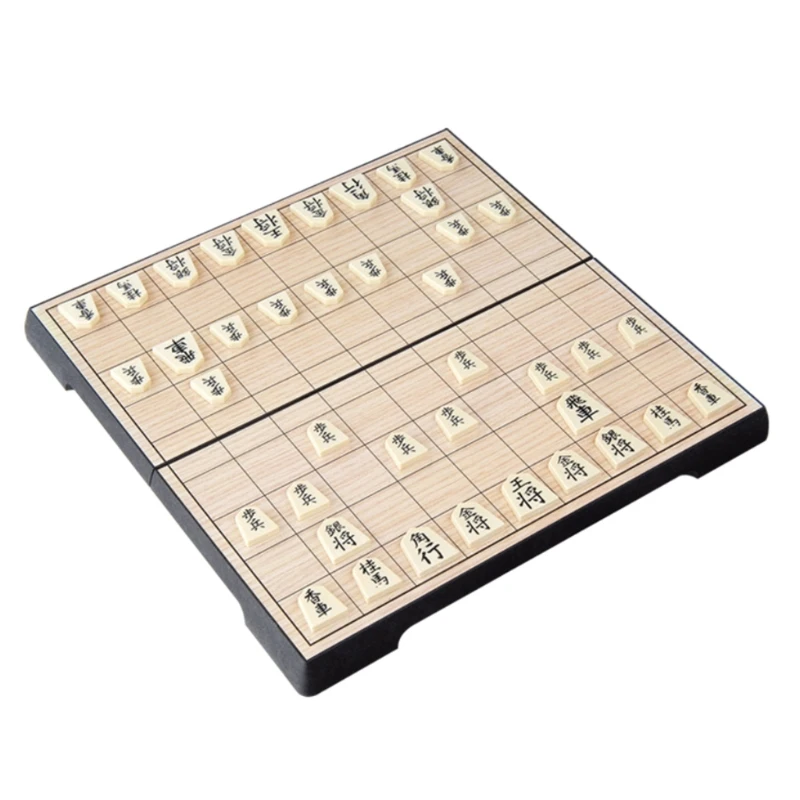 

New Japan Shogi Magnetic Foldable Japanese Chess Game Board Game Puzzle Toy 25×25cm