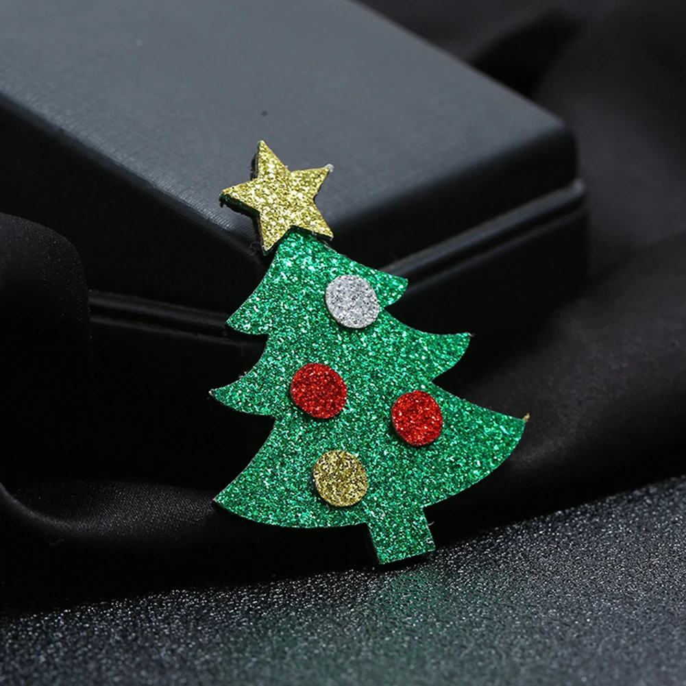 Модная новая брошь в виде рождественской елки из войлока булавка Рождественский
