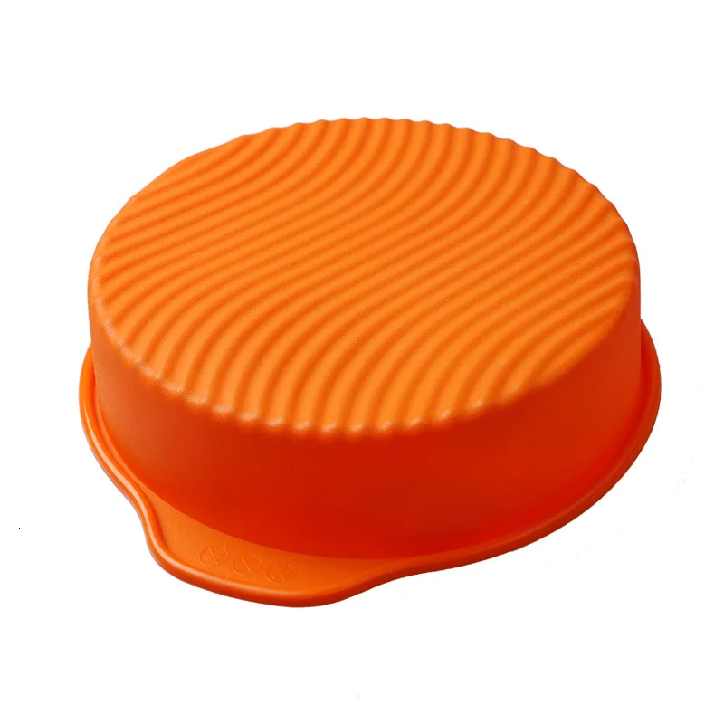 Delidge 1 шт., 28*22,5*6 см, круглая силиконовая форма для тортов, 3D помадка, шоколадный фонант, форма для выпечки хлеба, тортов, сделай сам, кухонные аксессуары