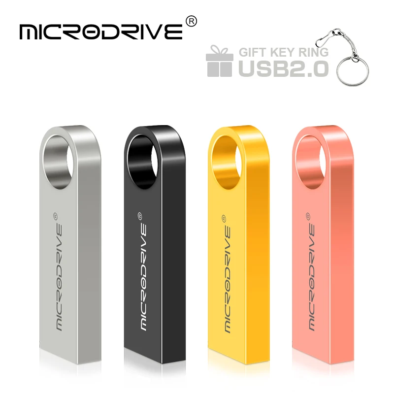 

Usb-флеш-накопитель, 50 шт., металлический, водонепроницаемый, серебристый