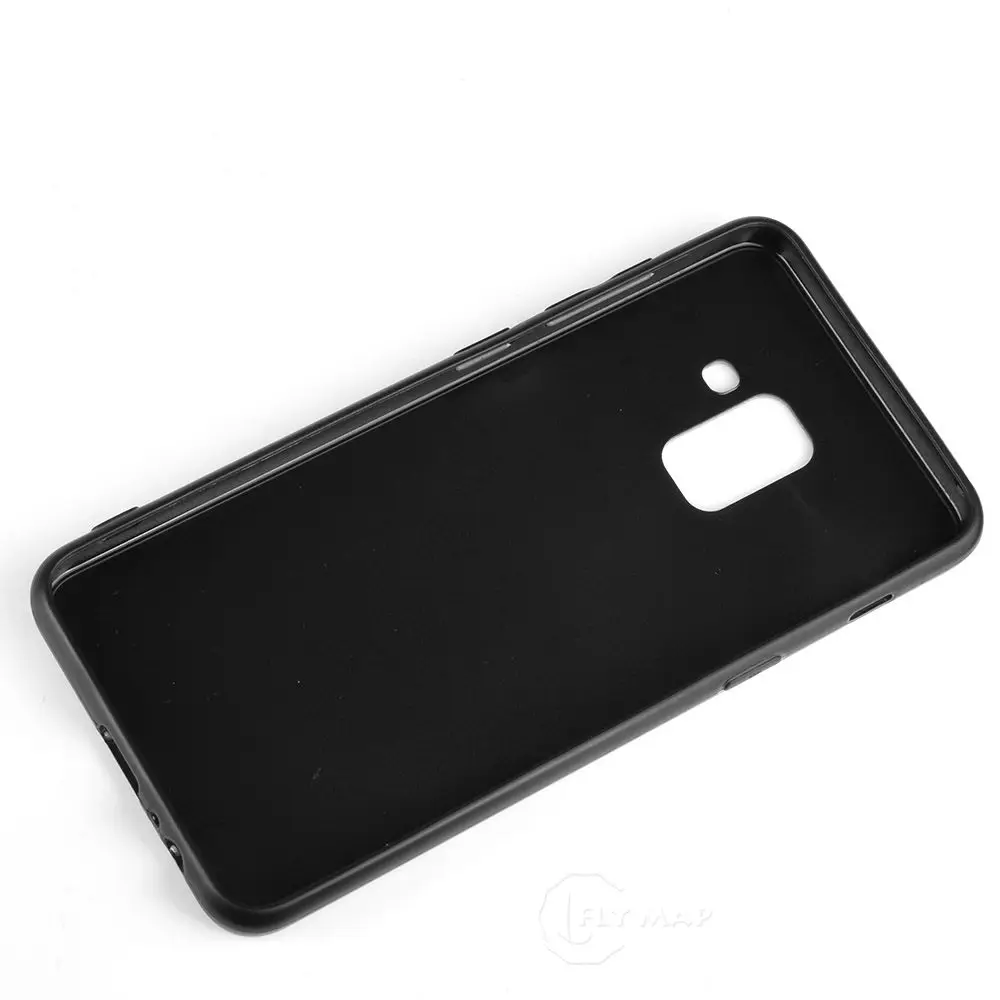 Задний Чехол для Samsung Galaxy A8 PLUS 2018 силиконовый чехол из ТПУ телефона + 8A SM A730F A730F/DS