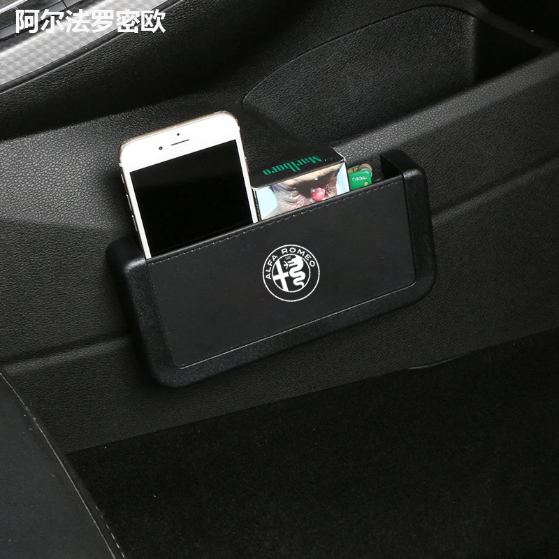 1 шт. автомобильное кожаное сидение ящик для хранения подстаканник Alfa Romeo 159 147 156