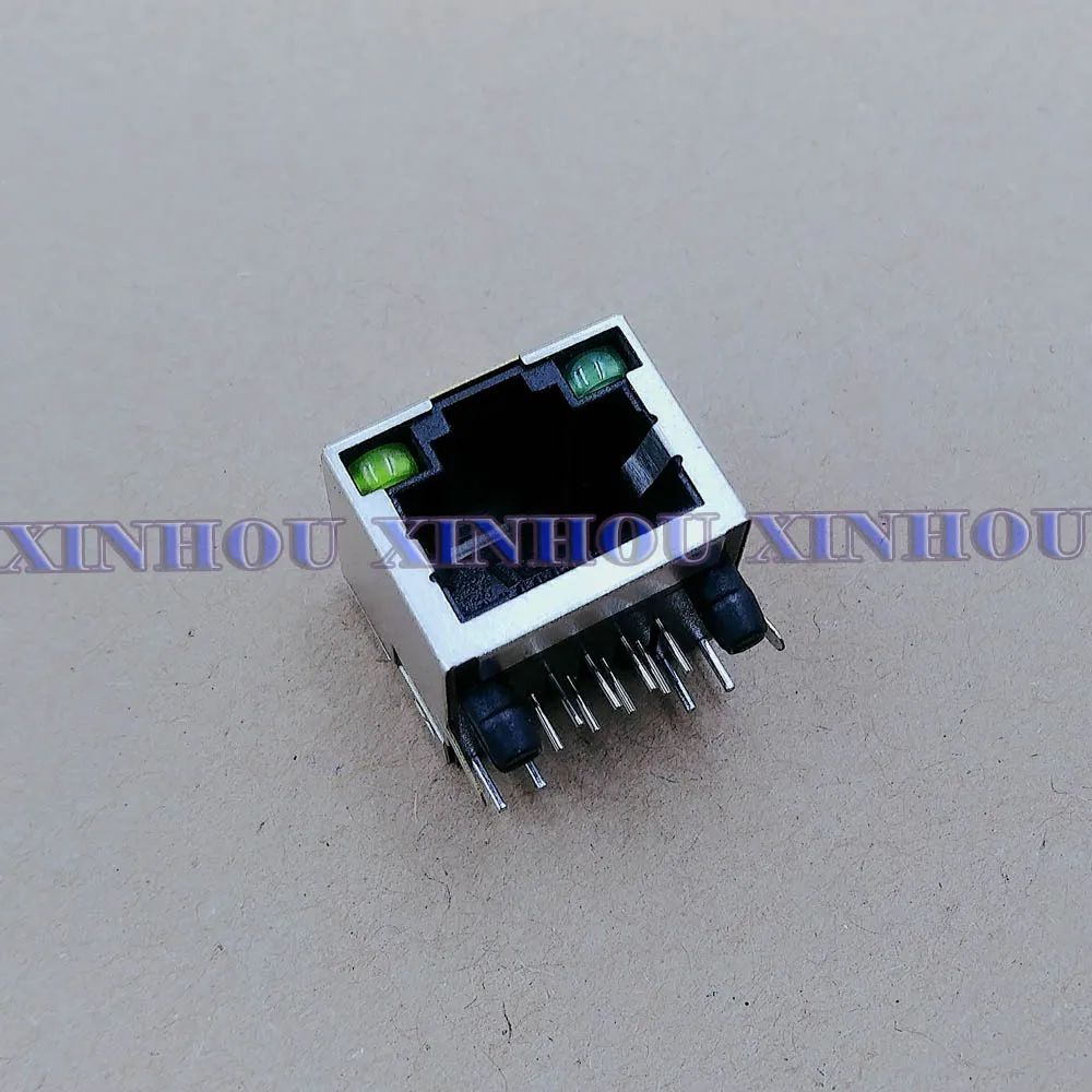 10 шт. разъем RJ45 8-контактный кабель интерфейсы экранированная Хрустальная