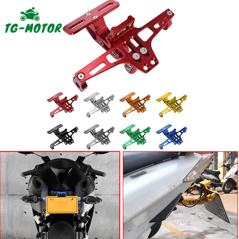 TG-двигатель для Honda CB 599 600 CB599 CB600F HORNET 1998-2006 2005 CNC кронштейн номерного знака