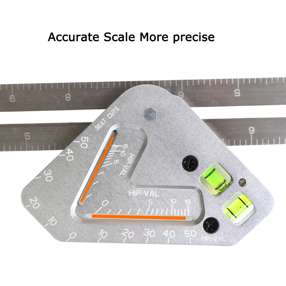 Многофункциональная революционная деревообрабатывающая квадратная линейка из