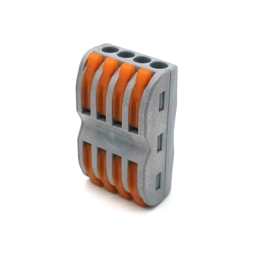 

Mini Fast Wire Cable Connectors Universal Compact Conductor Spring Splicing Wiring Connector Push-in Terminal Block 421 422 423