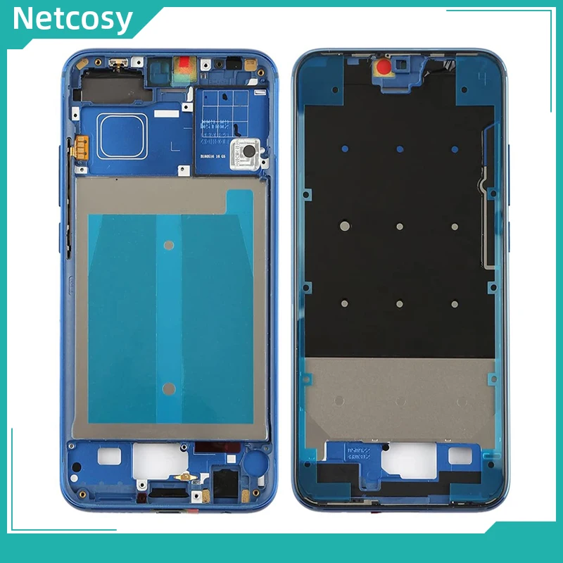 Netcosy для Huawei Honor 10 средняя рамка пластина ободок корпус крышка с боковым ключом