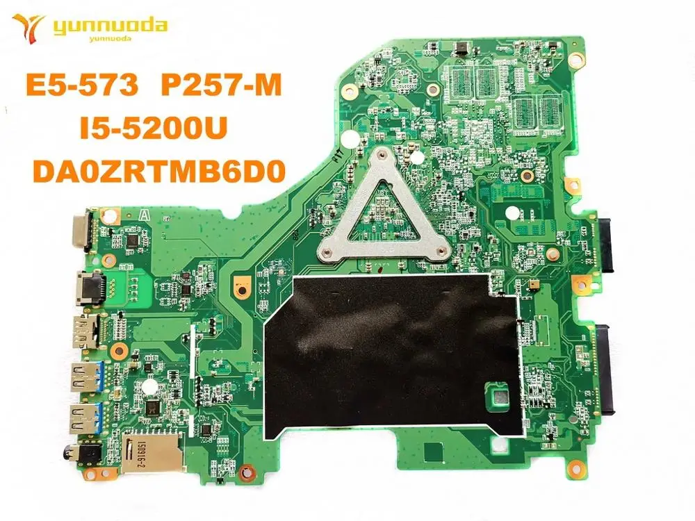 Оригинальный Для ACER E5 573 Материнская плата ноутбука 573TG P257 M I5 5200U DA0ZRTMB6D0 испытанное