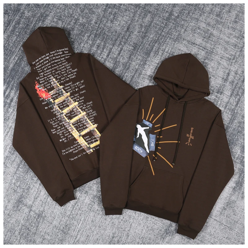 

Толстовка мужская с принтом «Рим Скотт», 100% хлопок