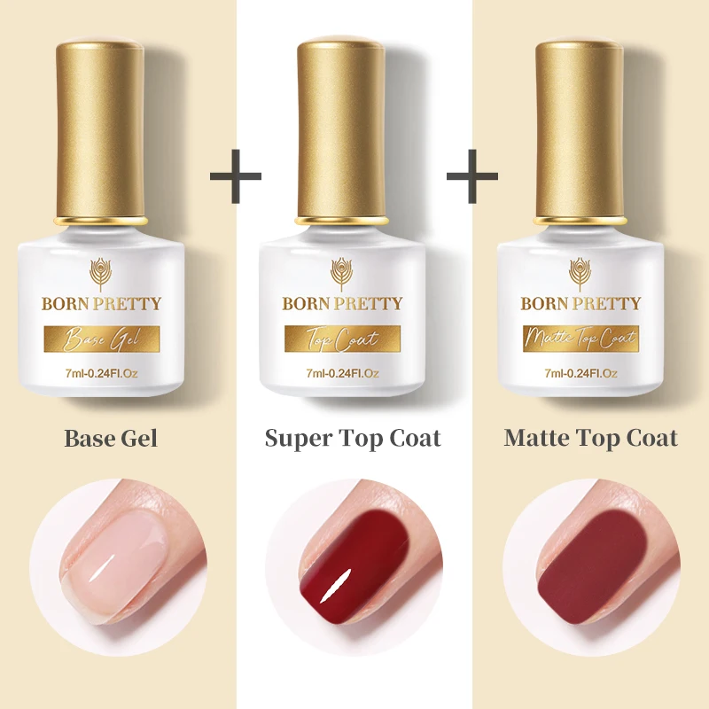 Укрепляющий гель для ногтей BORN PRETTY 7 мл прозрачный защитный предотвращает