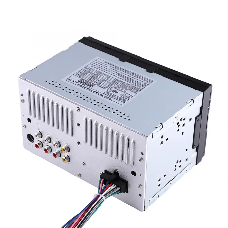 7 дюймов Универсальный 2 Din Bluetooth USB/TF FM Aux Вход автомобильная стереосистема радио MP5 плеер с зеркало заднего вида Камера автомобильный аудиоплеер