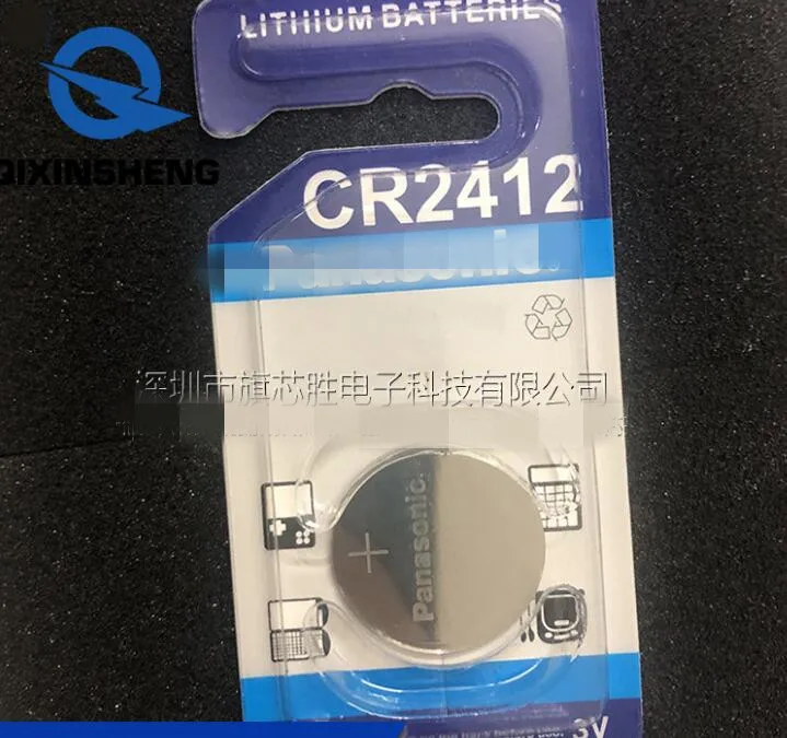 1PCS/LOT CR2412 2412 coin cell 3V lithium battery for car key and so on new original | Button Cell Batteries