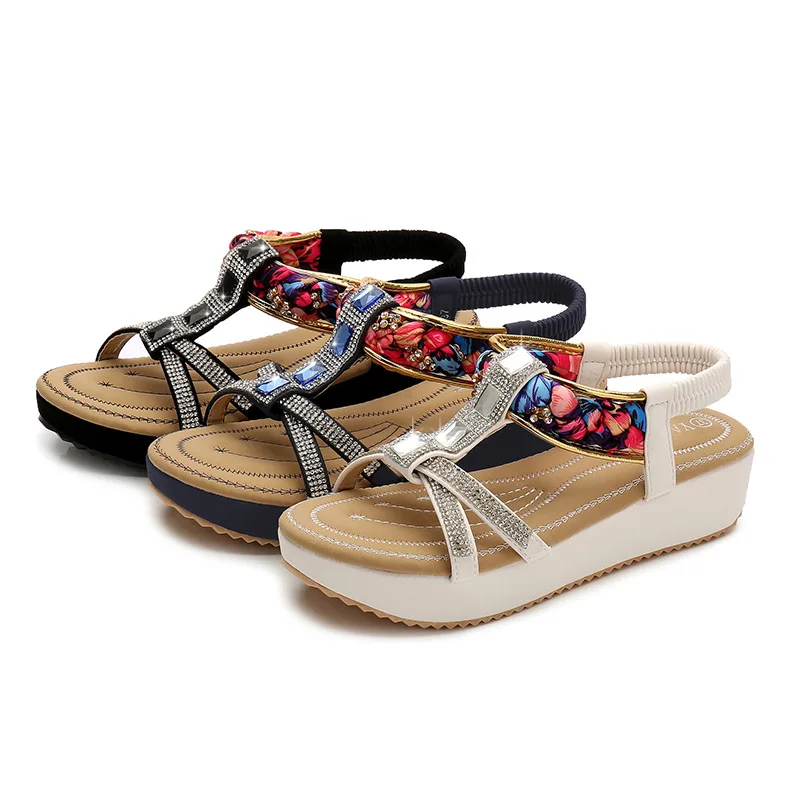 

Sunmmer New Brand Women Sandals Waterproo Sli On Woman Sandals Casual Comfortable Outdoor Sandals Fashion Plus Size Shoes