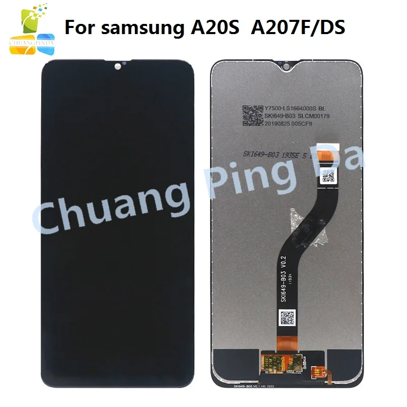 Дигитайзер для Samsung galaxy A20s ЖК-дисплей с сенсорным экраном A207F/DS A207FN A207U A207W A207G/DS