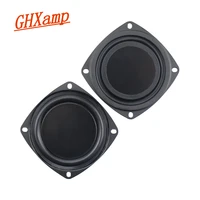 new 2pcs 3 inch 78mm bass radiator passive speaker for 2 5inch home made speakers auxiliary low frequency rubber diy