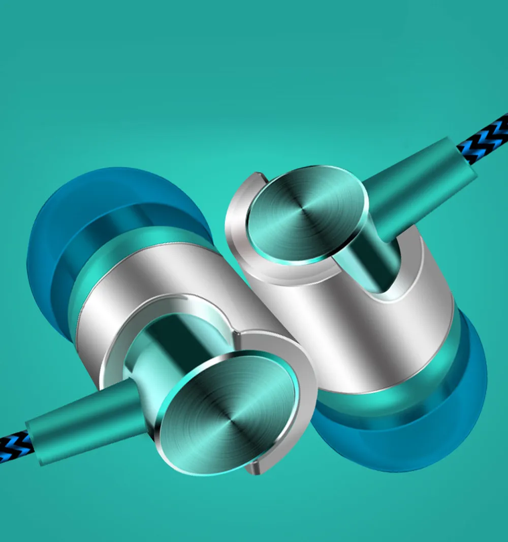 

Universal 3.5mm In-Ear Stereo Earbuds Earphone With Mic For Cell Phone