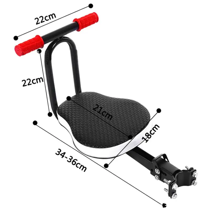 Съемное детское безопасное сиденье для велосипеда детские сиденья переднее